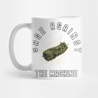 Sage Against The Machine T-Shirt - Clever Rebellion Mug